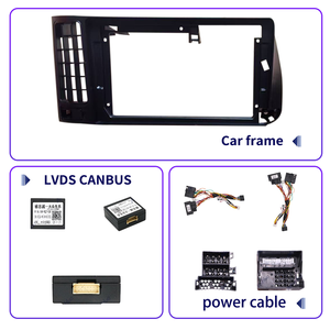 Marco Universal Meihua de 9 Pulgadas para Reproductor de DVD Android de Coche y Panel de Navegación para Volkswagen <span class=keywords><strong>Golf</strong></span> <span class=keywords><strong>3</strong></span> 1992-1993 con Arnés de Cableado - Product Image 4