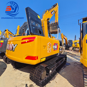Buen estado, alta calidad, 13,5 toneladas, excavadora Sany SY135C, excavadora usada Sany 135 SY135, excavadora SY135C Pro sobre orugas a la venta - Product Image 2