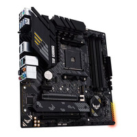 Motherboard TUF GAMING B550M-PLUS Am4 PCIe 4.0 Micro ATX untuk PC Gaming, LAN 2.5Gb, BIOS FlashBack, USB 3.2 Gen 2