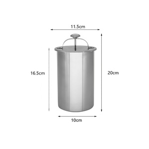 Presse à jambon en acier inoxydable de qualité supérieure, cuve à vapeur pour viande avec thermomètre pour la fabrication de saucisses <span class=keywords><strong>maison</strong></span> - Product Image 6