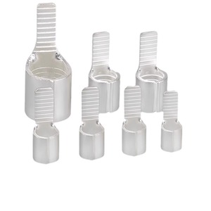 C45 Air <b>Switch</b> Insert Pins Silver Plated Copper Cold Pressed Terminal Blocks Wire Nose Connectors <b>Plug</b> In Push In Connection - Product Image 2