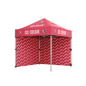 Tùy chỉnh in Pop Up thép triển lãm Lều OEM bán buôn dễ dàng gấp thương mại hiển thị tán cho tiếp thị và khuyến mãi - Product Image 4