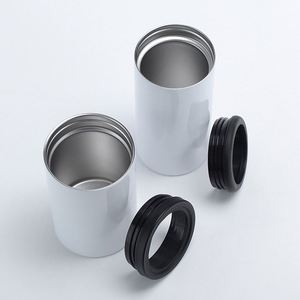 Gobelet isotherme personnalisable pour bière 12oz - Acier inoxydable, 2 couvercles et paille, compatible sublimation - Product Image 3