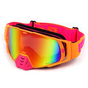 Ski Goggles 2 Lens Photochromic Anti UV Outdoor Motorcycle Glasses