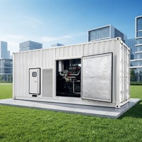 Alternatif à faible coût d'exploitation au générateur diesel en conteneur, groupe électrogène silencieux en conteneur ISO au méthanol