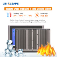 Linkleaps 10.1 "ila 21.5" 8. 12th Gen I5 I7 endüstriyel Panel PC dokunmatik Panel PC endüstriyel bilgisayar ile çift 2.5GbE LAN IP65