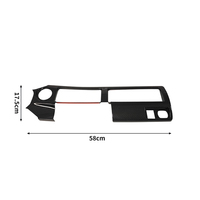 Cache-panneau de boîte de vitesses et porte-gobelet en fibre de carbone véritable pour Toyota GR Corolla 2023 et modèles ultérieurs – Kits d'intérieur pour position arrière