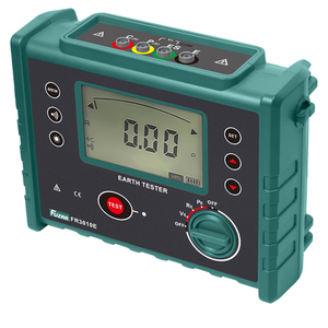 Testeur de résistance de terre numérique FR3010E FUZRR, précision 3%, 30K AC 600V, tension de terre à trois fils, résistivité du sol, 500 groupes - Product Image 3