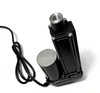 JZN Motor Aktuator Tugas Berat 12V DC 35W 5.5-20A Tahan Air dengan Dudukan Flens untuk Mesin Pertanian, Peralatan Rumah Tangga, Kipas Kapal