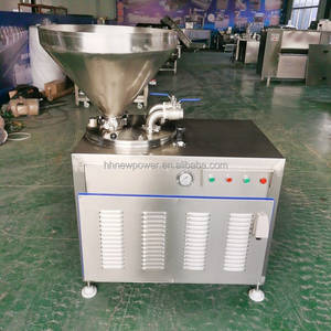 500 kg/h Ligne de production commerciale de saucisses jambon mortadelle Bologne Machine à saucisses en vente - Product Image 5