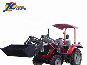 JIULIN di alta qualità 80hp & 90hp <span class=keywords><strong>trattore</strong></span> agricolo baldacchino <span class=keywords><strong>cabina</strong></span> 4WD caricatore frontale con aria condizionata componenti del nucleo del cambio del motore - Product Image 6