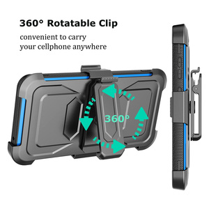 Funda de teléfono móvil <span class=keywords><strong>3</strong></span> en 1 de doble capa, protector completo con Clip para cinturón, para <span class=keywords><strong>Samsung</strong></span> <span class=keywords><strong>Galaxy</strong></span> A53, A33, A13, A73, A42, A12, A52 - Product Image 5