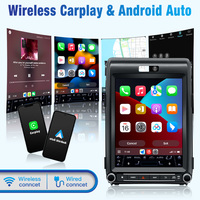 STWEI Reproductor Multimedia con GPS para Auto, Estilo Tesla, Android 15, Pantalla de 12.1 Pulgadas, para Ford F150 Raptor 2013-2015, Radio, Unidad Principal