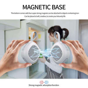 Haut-parleur Bluetooth à aspiration magnétique <span class=keywords><strong>JL</strong></span> V5.3, étanche, avec <span class=keywords><strong>subwoofer</strong></span>, insertion de carte, pour intérieur, extérieur et voyage - Product Image 6