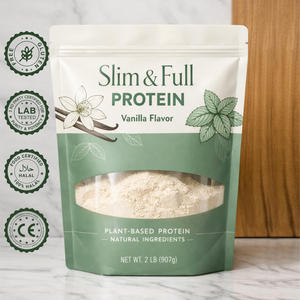 Proteína en Polvo Slim & Full, Concentrado Puro de Suero, Empaque Personalizado, Etiquetado Privado, Servicio OEM ODM, Certificación HACCP NSF GMP ISO - Product Image 2