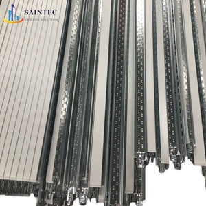 Componentes de Perfil T-Grid T24 para Plafón Reticular Moderno de Venta Directa de Fábrica, Acero Galvanizado a Prueba de Fuego y Resistente a la Corrosión - Product Image 1