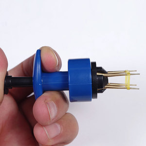 Dispositivo para atar lombrices con clip de cobre, clip para lombrices azules y rojas, para pesca de carpa en agua dulce, accesorios de pesca. - Product Image 1