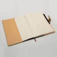 Individuelles Logo A5 Planer Business A5 Journal Großhandel Leder-Planer Bürobedarf OEM Personalisiertes Notizbuch