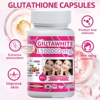 Complément alimentaire quotidien pour la peau : Gélules antioxydantes de L-Glutathion à marque privée