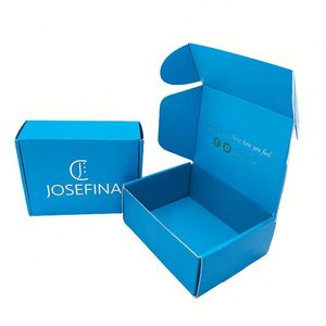 Caja de belleza de diseño de lujo con inserción de tarjeta de papel caja de envío postal de cartón resistente con impresión de logotipo - Product Image 6