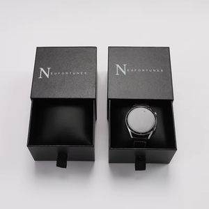 High Quality Single Watch <b>Box</b> Sliding Drawer Custom Logo Customized Color Luxury Jewelry Container Lightweight <b>Cardboard</b> - Product Image 5