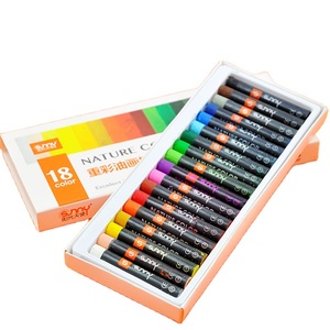SUNNY 18 Couleurs Débutants Étudiants Enseignants Pastels À L'huile Doux <span class=keywords><strong>Dessin</strong></span> Mélange Crayons À L'huile Pastels Fournitures D'art - Product Image 1