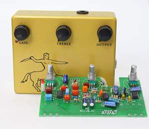 تصدير المصنع الساخن البائع الذهب CENTAUR overdriur اليد جعل الغيتار تأثير دواسة - Product Image 5