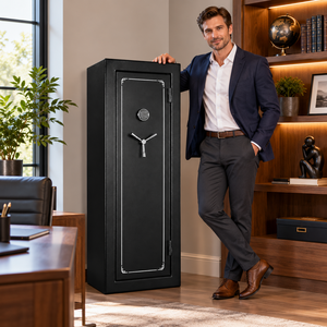 <span class=keywords><strong>Cassaforte</strong></span> per Armi Safewell con Supporto OEM e ODM, Dimensioni e Colori Personalizzabili per Negozi di Sicurezza e Boutique - Product Image 1
