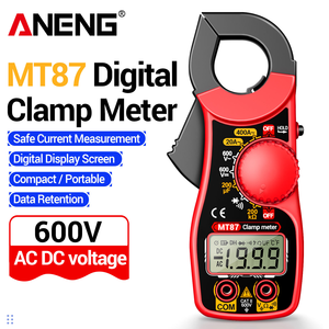 Multímetro Digital ANENG <span class=keywords><strong>MT87</strong></span> Multifuncional Portátil con Pantalla LCD, Medidor de Corriente AC/DC, Voltímetro, Diodo, Resistencia y Pinza Amperimétrica - Product Image 2
