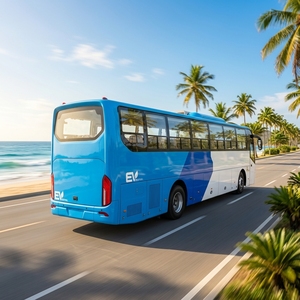 <span class=keywords><strong>Bus</strong></span> de luxe pour passagers, intérieur haut de gamme, 12 m, pour transport interurbain, 50 places, <span class=keywords><strong>bus</strong></span> électrique pur, charge rapide, autocar EV fiable - Product Image 2