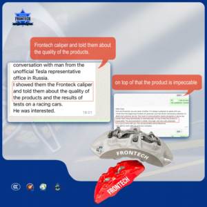 Calibradores de Freno de Alto Rendimiento New Frontech para Volkswagen Audi Mini <span class=keywords><strong>ST</strong></span> <span class=keywords><strong>Line</strong></span> 2021 con 1 Año de Garantía - Product Image 3