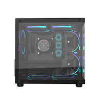 ALSEYE New Design Computer Case Cube Mini-B Black Color ARGB PC Case With Glass Window