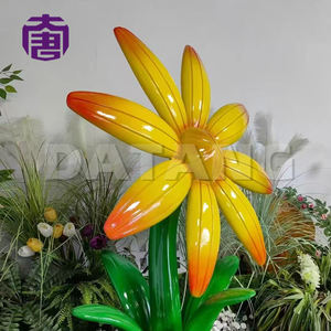 Luz LED floral brillante para jardín, iluminación impermeable para exteriores, decoración festiva para Año Nuevo, Ramadán, Navidad - Product Image 3