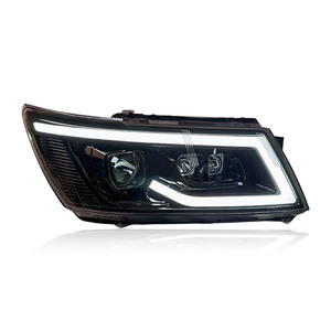 Gruppo Fari a LED per Dodge Journey 2009-2019 con Lente Proiettore, DRL e Indicatore di Direzione Dinamico, Accessori Auto - Product Image 3