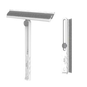 Nettoyeur de vitres pliable double face en microfibre pour nettoyage de vitres en hauteur avec conception rotative - Product Image 2