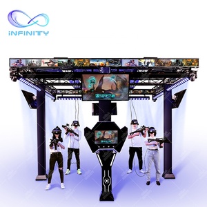 Kiếm Tiền VR chụp Mô phỏng trò chơi Arcade Máy multiplayers súng thực tế ảo phòng tương tác trạm hoạt động - Product Image 1