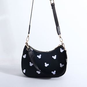 Bolso Bandolera de Nailon Ecológico, Impermeable, con Correa de Hombro Ajustable, Diseño de Parque Temático Magic Kingdom, para Mujer - Product Image 2