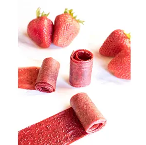 Bulk Custom Private Label Gezond Fruit Roll-Up Carnaval Fruit Smaak Snacks Gummy Snoep