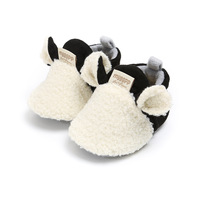 Chaussures de marche pour bébés filles et garçons, hiver 2026, premières chaussures, antidérapantes, semelle souple, chaussures à motifs animaliers