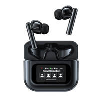 Casque d'écoute sans fil YW06 Réduction du bruit ANC Sport Earbuds Headset Smart LCD Touch Screen Microphone V8 T8 Earphone
