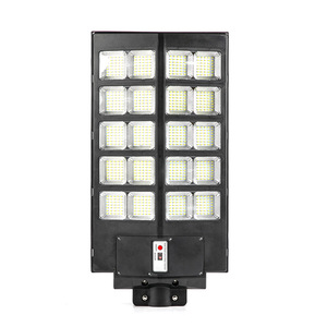 Lampe solaire LED de rue 80W intégrée tout-en-un, étanche IP65, pour usage commercial et public, en aluminium - Product Image 3