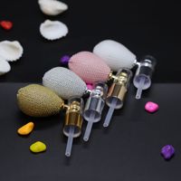 Bouteille de pulvérisation de poudre de verre de 10ml 30ml avec bouchon à vis d'atomiseur d'ampoule pour l'application de crème pour le visage de paillettes de cheveux