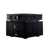 Combinaisons AVplay A-75 HIFI classe A amplificateur de puissance pont d'affichage LCD + PRE-501TU Queenway 12AU7/ECC82*4 préampli à lampes