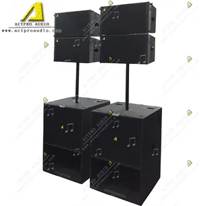 ACTPRO AUDIO A2 Portable Line Array Speaker System Active Powered Clear Sound Pro Audio System