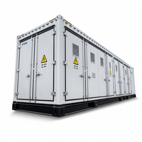 Poste de transformation préfabriqué de type boîtier métallique industriel extérieur, équipement de distribution d'énergie, appareillage de commutation 66 kV