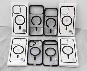 Nuevos accesorios para teléfonos móviles funda transparente Tpu acrílico a prueba de golpes funda magnética para teléfono para <span class=keywords><strong>Iphone</strong></span> 17/17 Pro/17 Air/17 Pro Max - Product Image 6