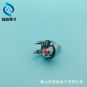 Potenciómetro Rotatorio Rv17-K4-B10K con Interruptor, Actuador de Perilla con Rosca M8x0.75, Resistencia Ajustable Vertical SPDT - Product Image 4