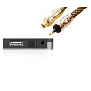 Đầu Nối Toslink Mini 1M Cáp Quang Bằng Nhựa Cáp Quang SPDIF 3.5Mm Ps4 Cáp Quang Kỹ Thuật Số - Product Image 4