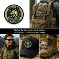 Patch en PVC silicone personnalisé de qualité supérieure avec logo en relief, à fixation auto-agrippante, durable, pour vêtements, sweats à capuche épais, manteaux et casquettes