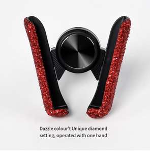 แท่นยึดในรถยนต์ติดเพชรสำหรับระบบนำทางโทรศัพท์มือถือพร้อมเซ็นเซอร์แรงโน้มถ่วงและหน่วยควบคุมส่วนกลาง - Product Image 3